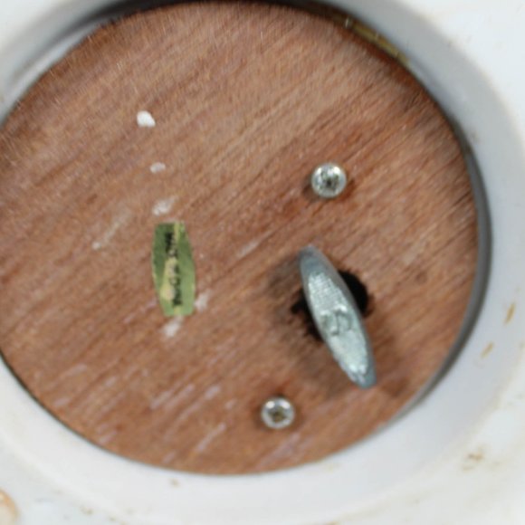 Retro Vintage 1960s Christmas Music Box Church Choir Porcelain Glass Figurine - Picture 16 of 16